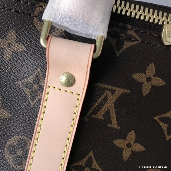 Official oldcobbler KEEPALL VUITTON BANDOULIÈRE 45 LOUIS  0817